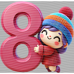 Cartoon letters-CL 608